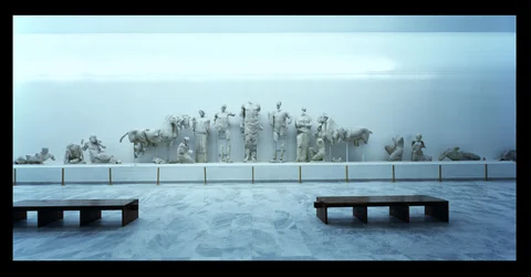 Recreation of the Free-Standing Figures from the East Pediment of the Temple of Zeus